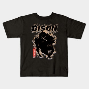 Bison's Grandeur Kids T-Shirt